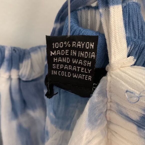 Fashion fuse nwt blue tie dye dress size large - Picture 7 of 7